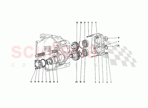 Part Diagram for Ferrari 121879