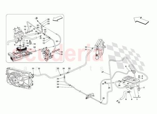 Part Diagram for Ferrari 220935