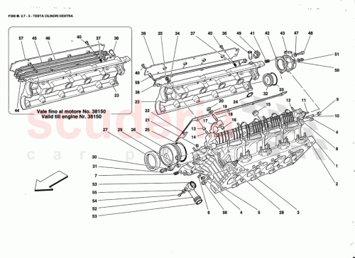 Part Diagram for Ferrari 176156