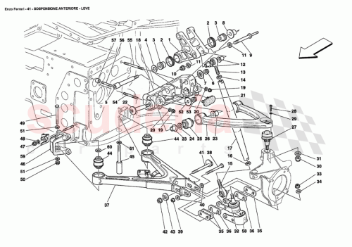 Part Diagram for Ferrari 151812