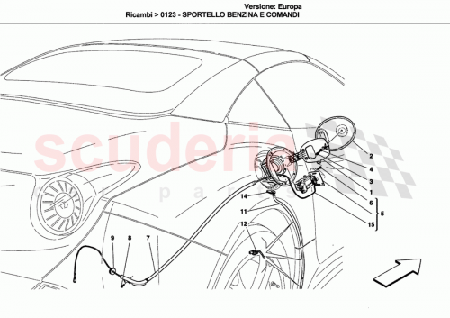 Part Diagram for Ferrari 80943900