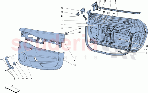 Part Diagram for Ferrari 83987400