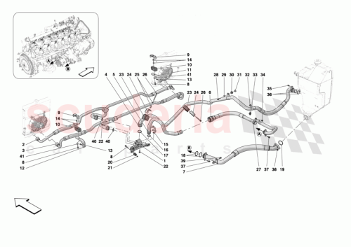 Part Diagram for Ferrari 000267300