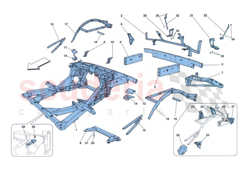 Part Diagram for Ferrari 84041200