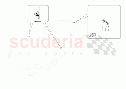 Part Diagram for Ferrari 065841100