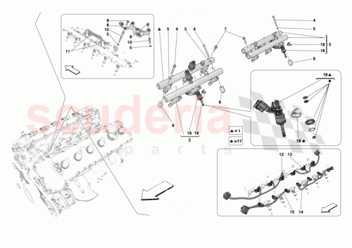 Part Diagram for Ferrari 55008671