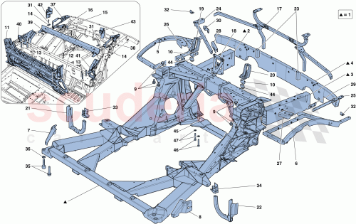 Part Diagram for Ferrari 86919100