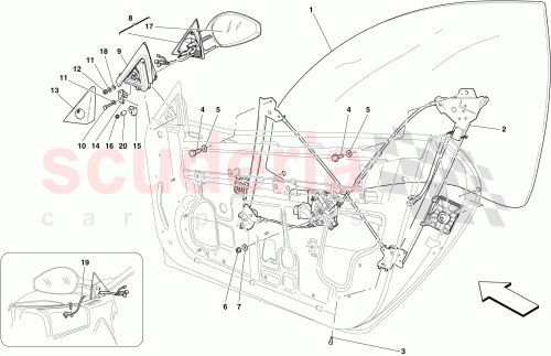 Part Diagram for Ferrari 69896000
