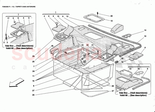 Part Diagram for Ferrari 65753000