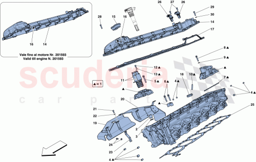 Part Diagram for Ferrari 243800
