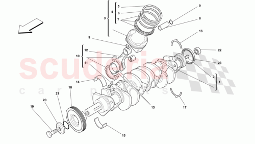 Part Diagram for Ferrari 149998