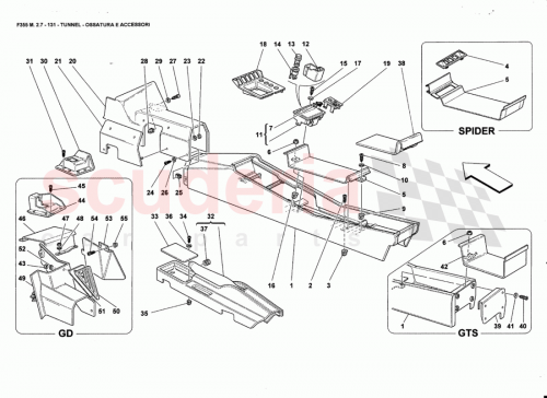 Part Diagram for Ferrari 646044
