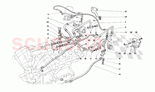 Part Diagram for Ferrari 135112