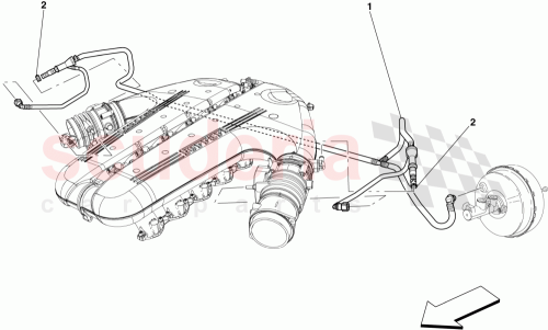 Part Diagram for Ferrari 262482