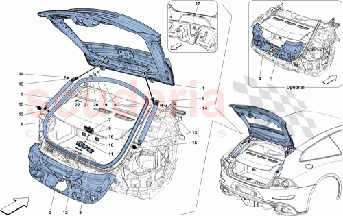 Part Diagram for Ferrari 87781611