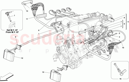 Part Diagram for Ferrari 217987