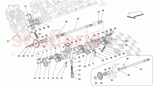 Part Diagram for Ferrari 154514
