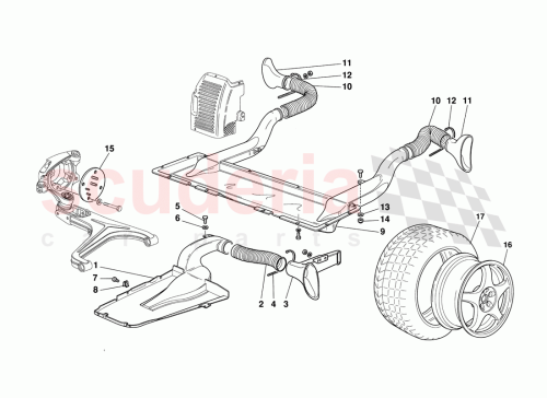 Part Diagram for Ferrari 167493