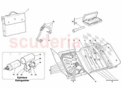 Part Diagram for Ferrari 61741600