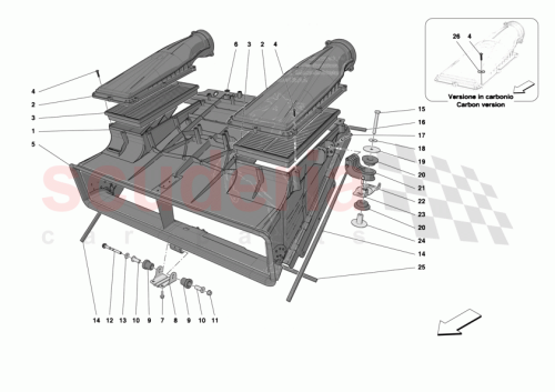 Part Diagram for Ferrari 849970