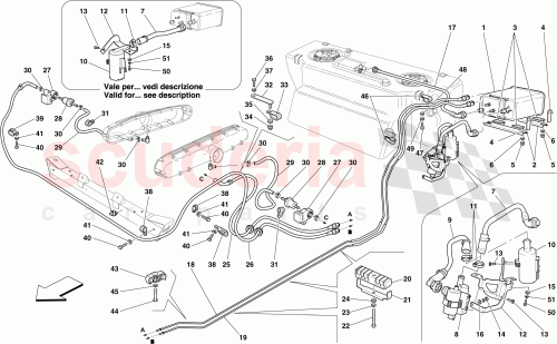 Part Diagram for Ferrari 194165