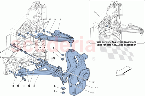 Part Diagram for Ferrari 265986