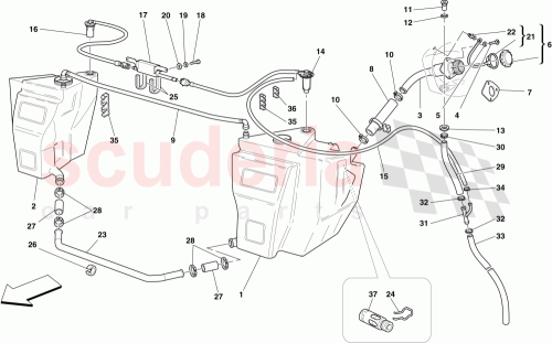 Part Diagram for Ferrari 140727