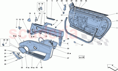 Part Diagram for Ferrari 83369400