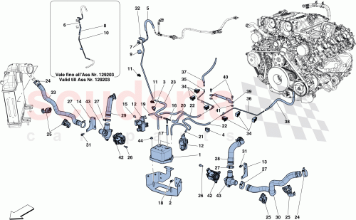 Part Diagram for Ferrari 320334