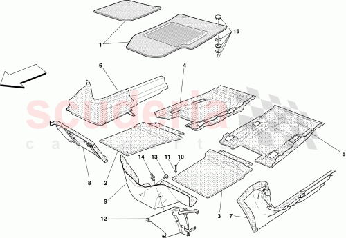 Part Diagram for Ferrari 68117000