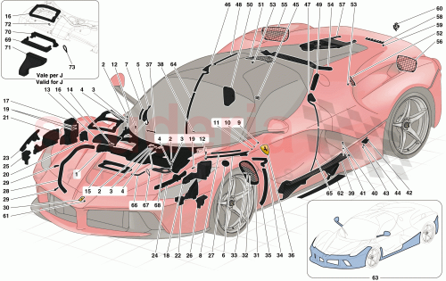 Part Diagram for Ferrari 85658500