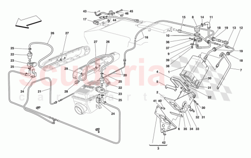 Part Diagram for Ferrari 181185