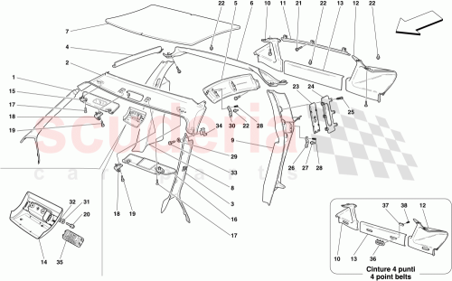 Part Diagram for Ferrari 80193800