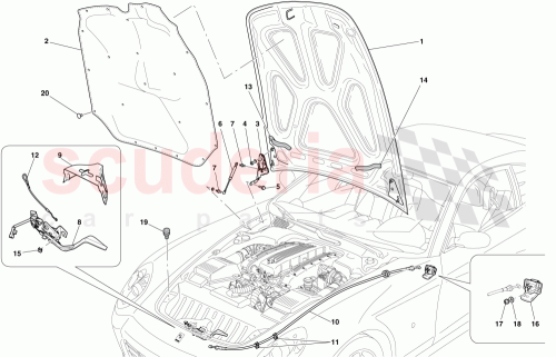Part Diagram for Ferrari 80589100