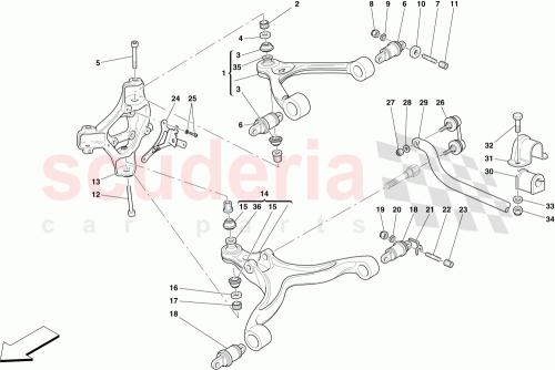 Part Diagram for Ferrari 226965