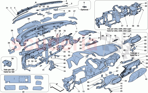 Part Diagram for Ferrari 84573500