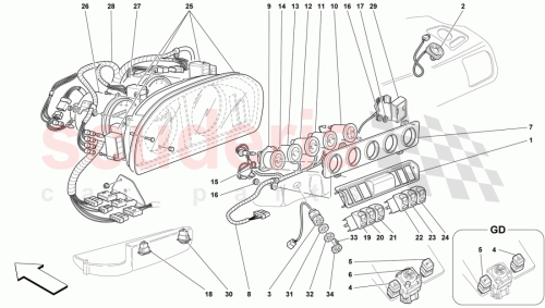 Part Diagram for Ferrari 168551