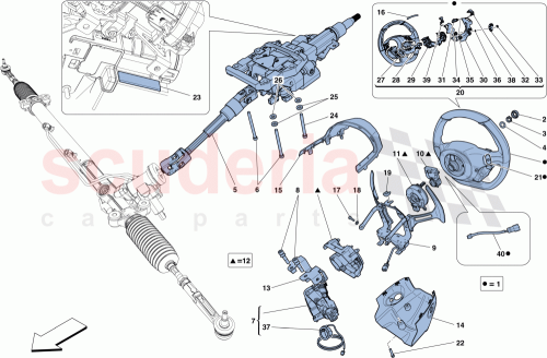 Part Diagram for Ferrari 294748