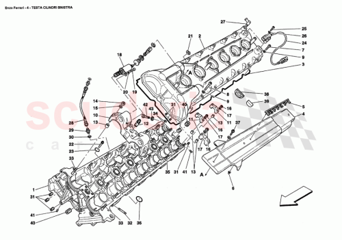 Part Diagram for Ferrari 192456