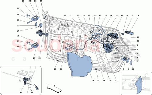 Part Diagram for Ferrari 87217500