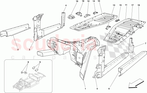 Part Diagram for Ferrari 985261236