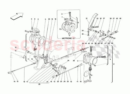 Part Diagram for Ferrari 105619