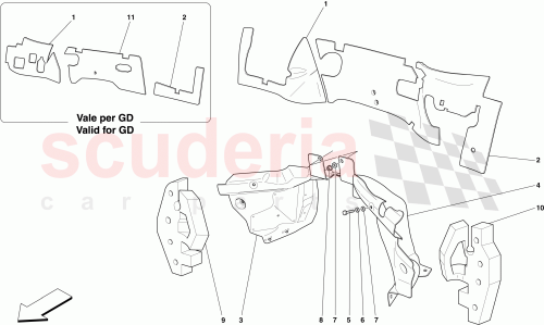 Part Diagram for Ferrari 82839800