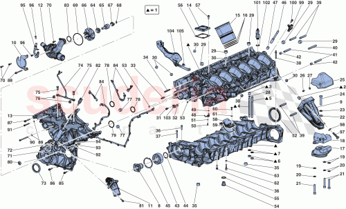 Part Diagram for Ferrari 10159001