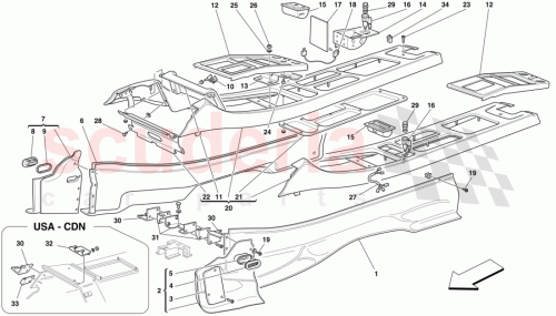 Part Diagram for Ferrari 159294