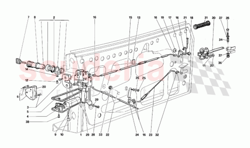 Part Diagram for Ferrari 63093500