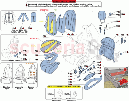 Part Diagram for Ferrari 86602000