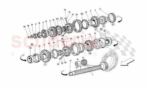 Part Diagram for Ferrari 156717