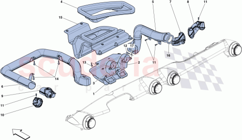 Part Diagram for Ferrari 84209800