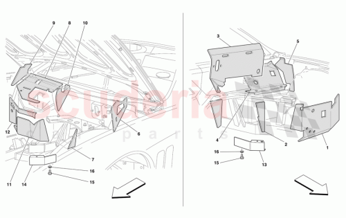 Part Diagram for Ferrari 65141000